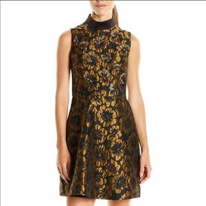 Rachel Roy Gold&Black dress